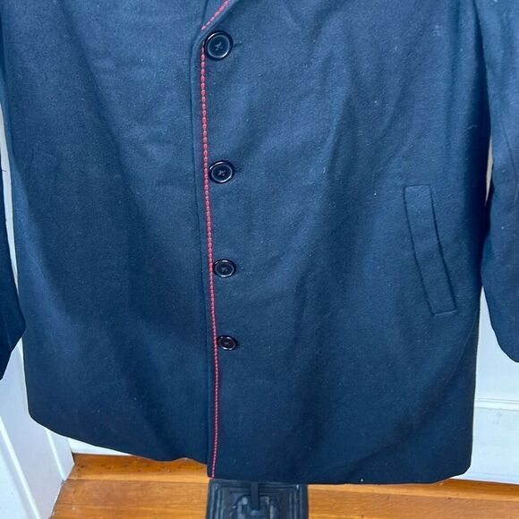 Hot Topic The Lost Boys David Trench Coat Sample Piece no Patches Large Goth Pun - Picture 3 of 7